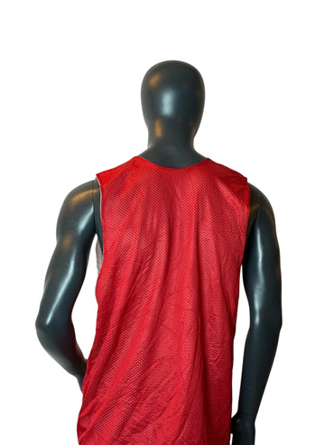 Débardeur réversible en maille Alleson Athletic Vintage Rouge Taille L