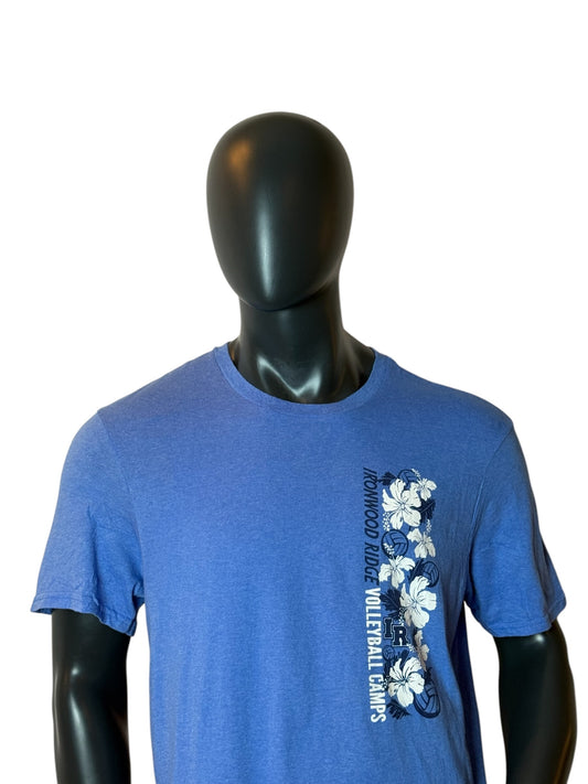 Ironwood Ridge Volleyball Camps T-Shirt Blue