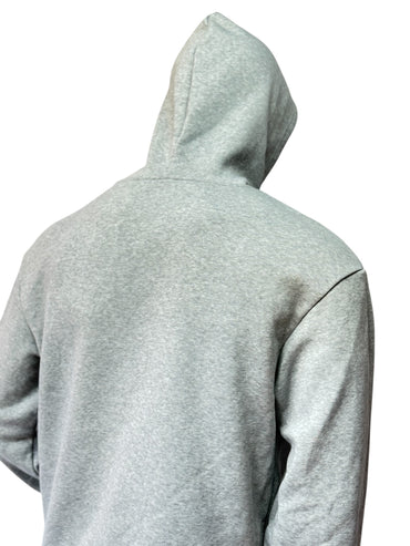 Sweat à Capuche Style Vintage, Gris, Pull Streetwear Rétro Années 90 Taille M