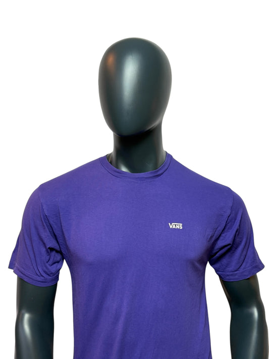 Vintage Vans T-Shirt, Lila, Retro Streetwear Basic Tee