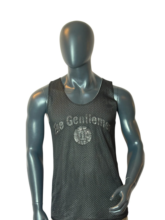 The Gentlemen Basketball Mesh Jersey Vintage Black Number 11 Tom