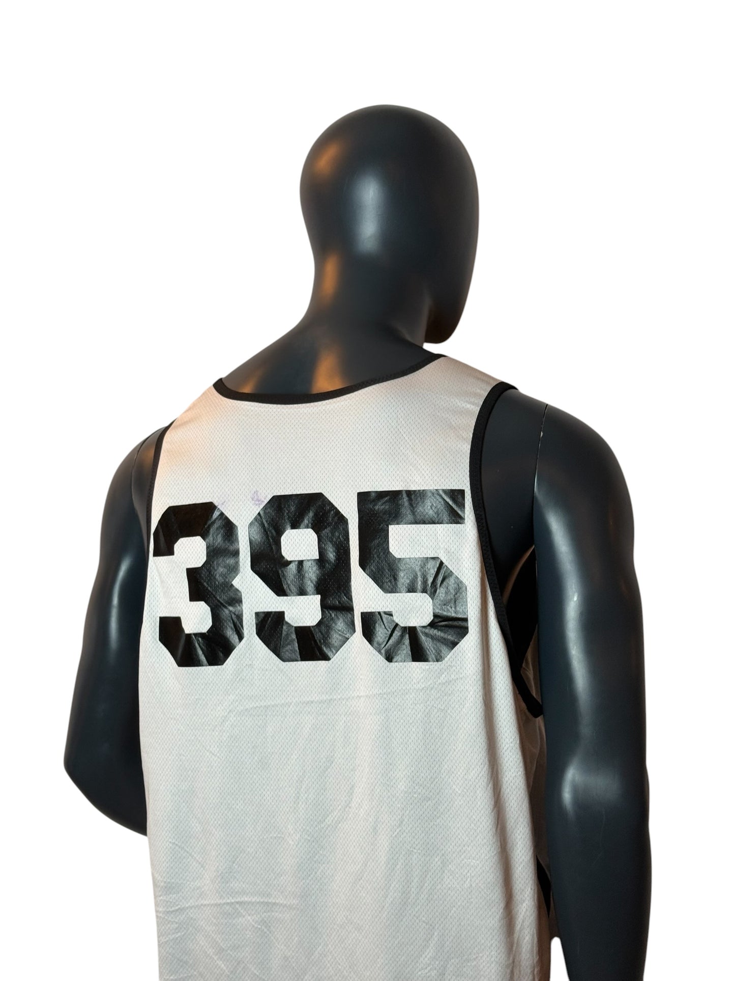 Maillot réversible de basket Nike Princeton XXL Vintage Rétro 2 en 1 Noir & Blanc