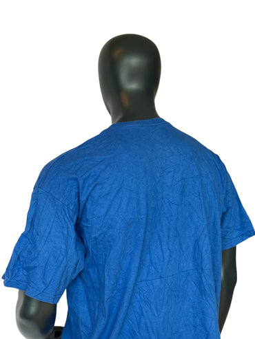 T-shirt vintage Toronto Blue Jays bleu imprimé logo MLB 100% coton streetwear rétro unisexe taille XL