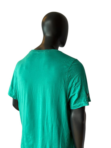 Mercedes AMG Petronas Formula One Team T Shirt Green F1 Logo Tee Size XXL