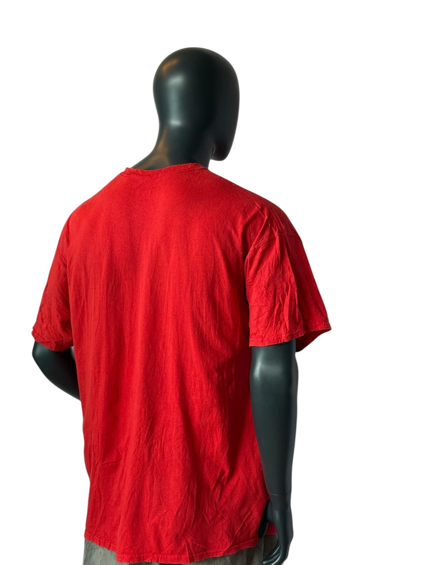 Kansas City Chiefs Retro NFL T-Shirt Red Size XXL