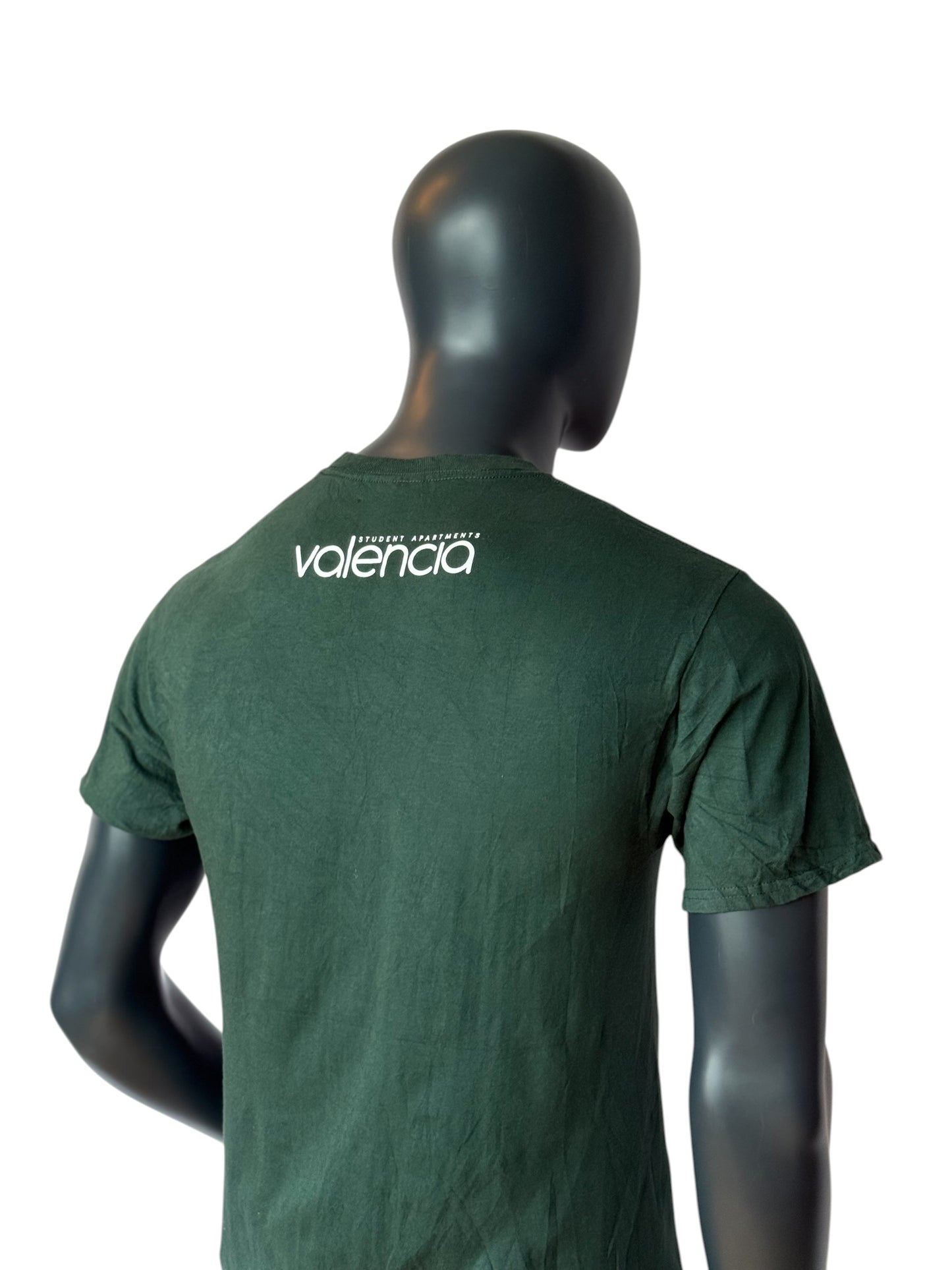 Vintage CP Football T-Shirt Green Size M