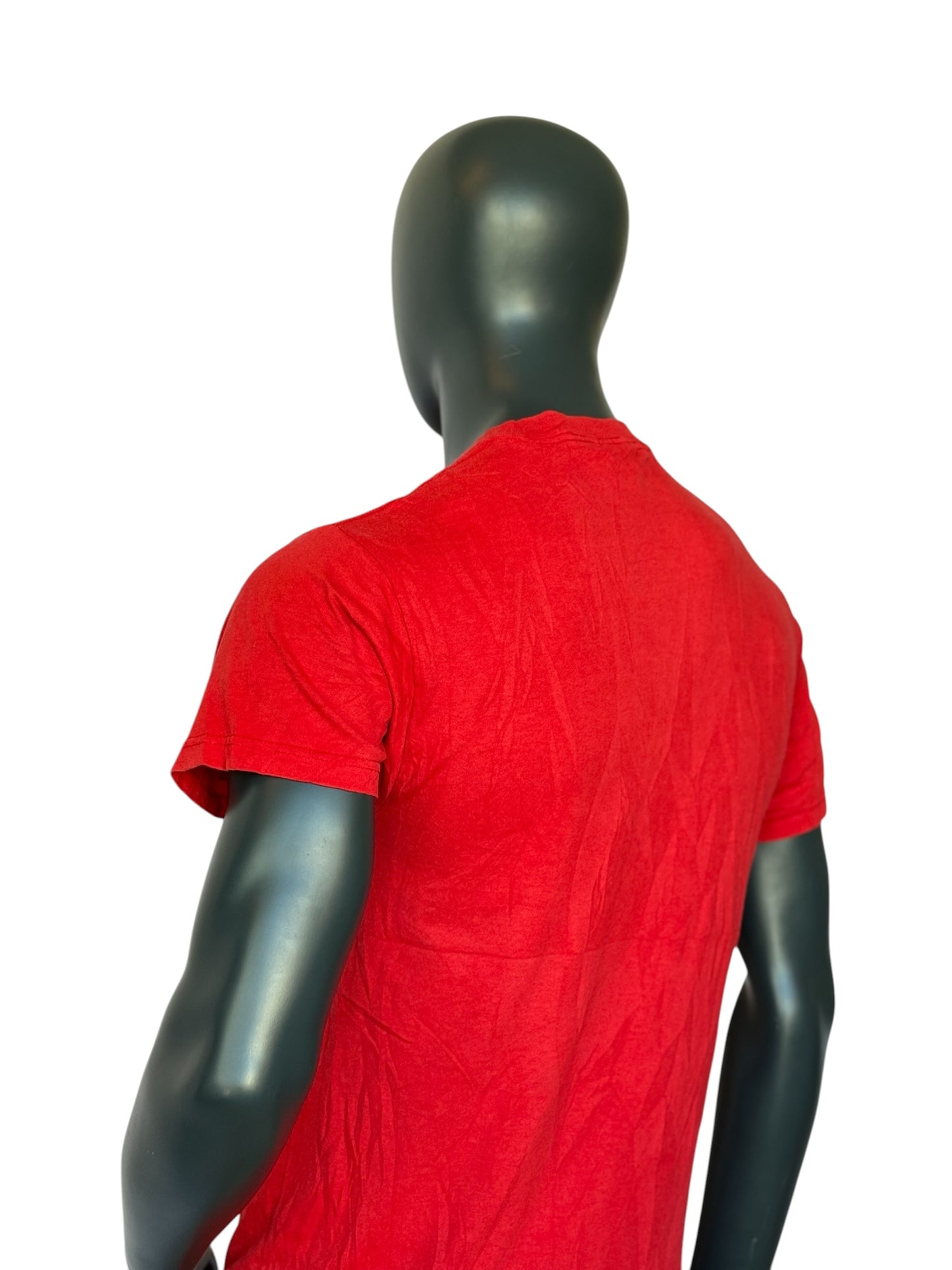 Vintage Retro Twin Town Little League T-Shirt Red Size M
