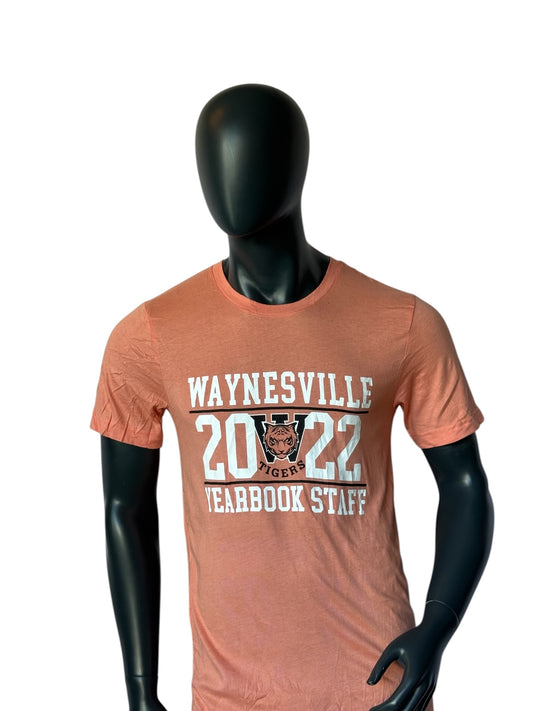 Vintage Retro Waynesville Tigers 2022 T-Shirt Peach