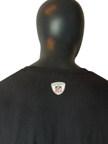 T-shirt football vintage rétro Nike NFL Raiders noir taille XL
