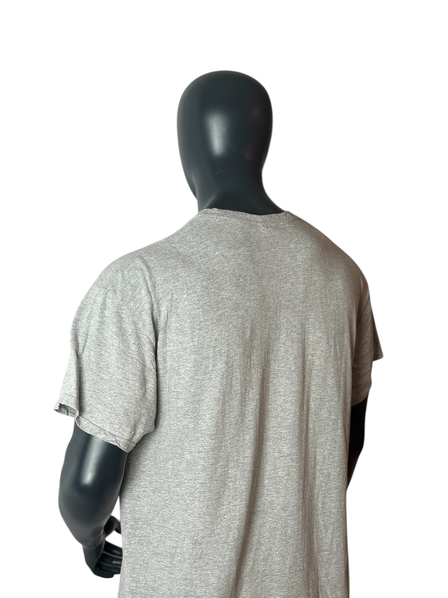 South Plainfield Tigers T Shirt Grey College Print Size XL