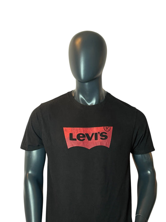 Vintage Levis Logo T-Shirt Black
