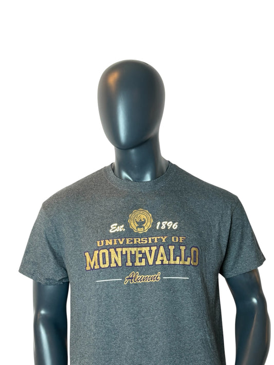 University of Montevallo Alumni Vintage T-Shirt Grey