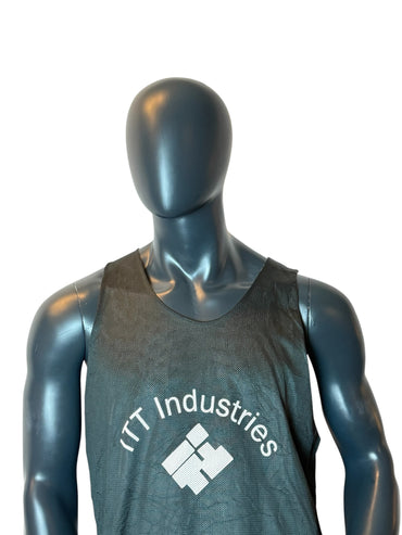 Maillot réversible ITT Industries noir et blanc taille XL