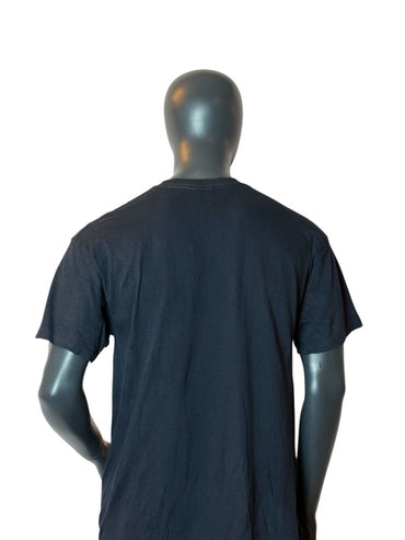 T-shirt Vintage Aspen Grove Y Logo Bleu Marine Graphique Collège Taille XL