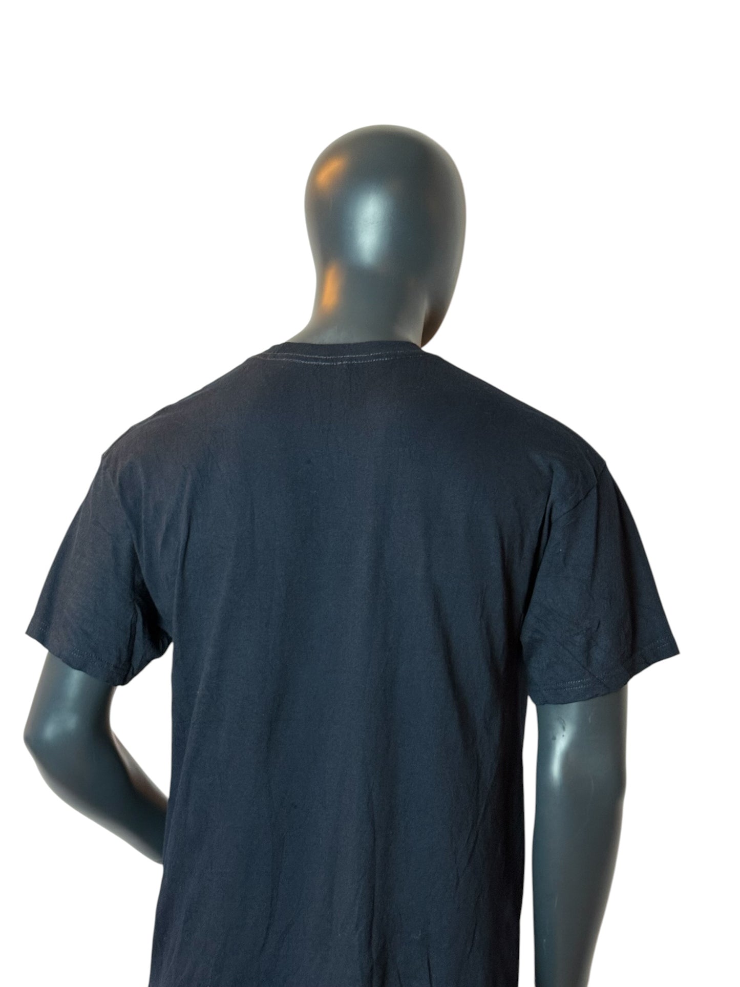 Vintage Aspen Grove Y Logo T Shirt Navy College Graphic Tee Size XL