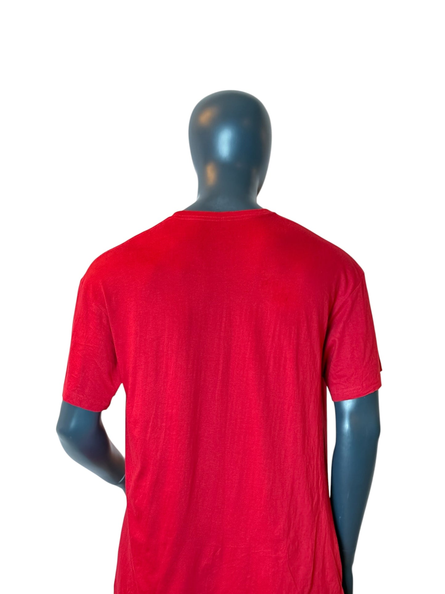Retro Nike Just Do It T Shirt Red Big Logo Graphic Tee Size XL