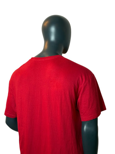 T-shirt Nike Just Do It rétro rouge grand logo graphique taille XL