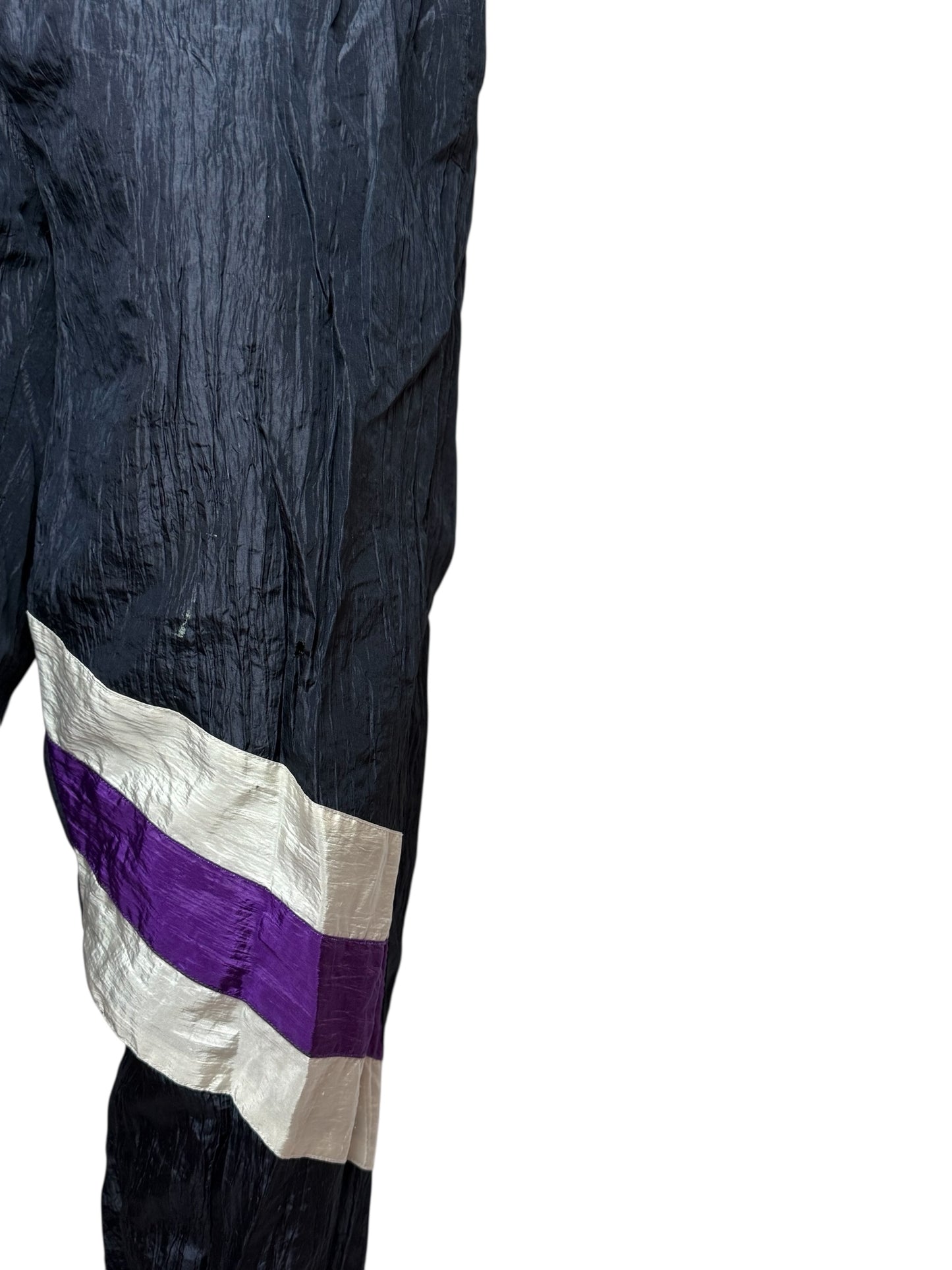 Herren Jogginghose Dunkelblau – Vintage Trackpants mit Streifen-Design | Retro & Streetwear