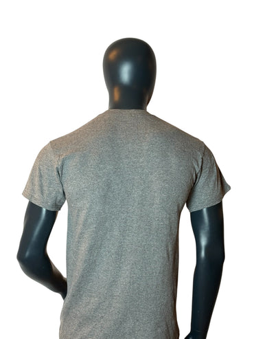 T-shirt graphique de softball Vintage Prairie Ridge avec logo loup gris, taille M