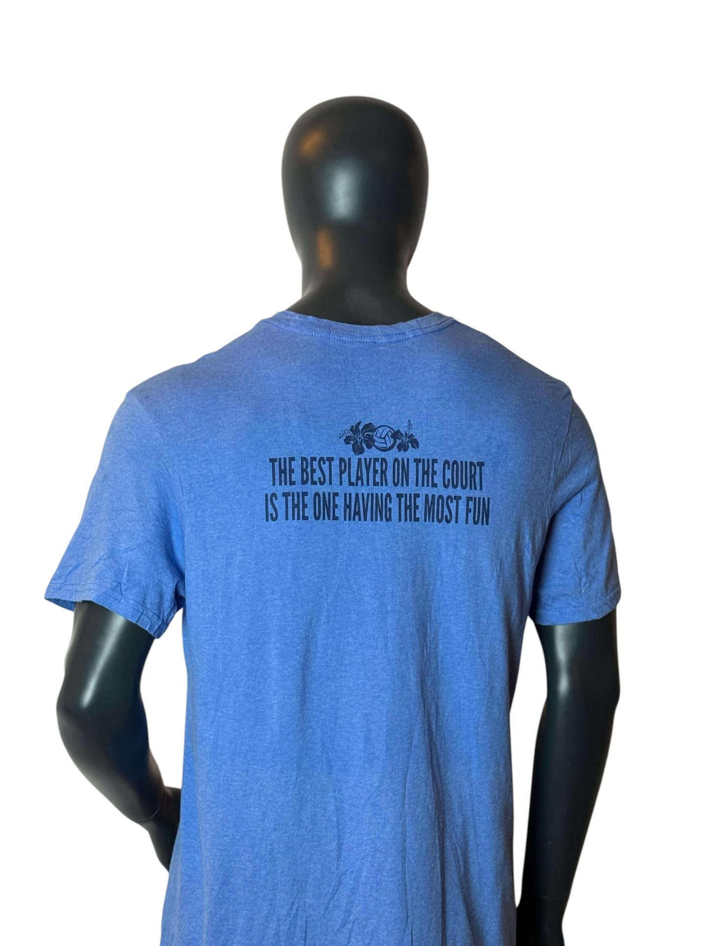 Ironwood Ridge Volleyball Camps T-Shirt Blue Size XL