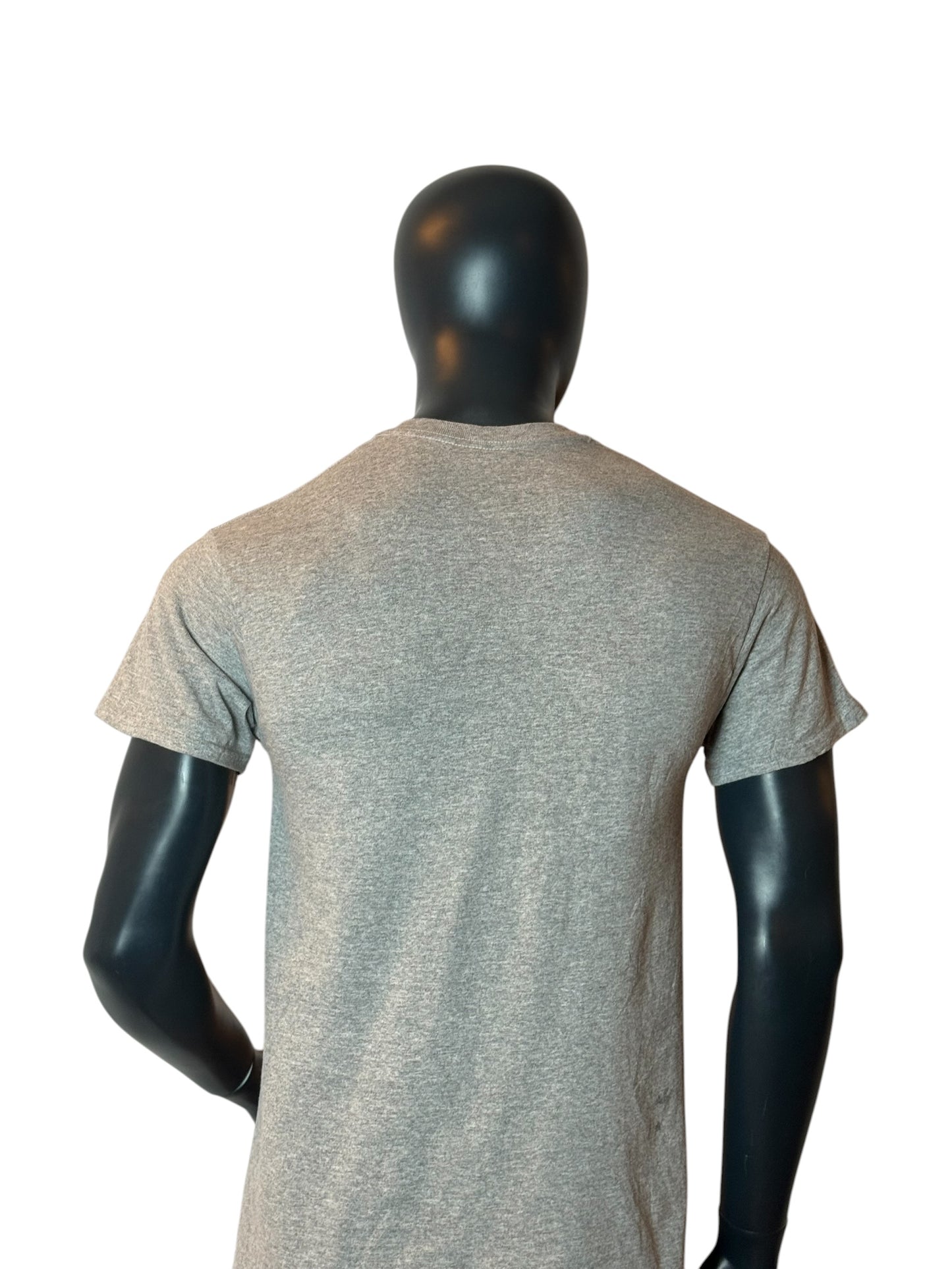 Jackie Strong 24 Basketball T-Shirt Vintage Style Grey Size M