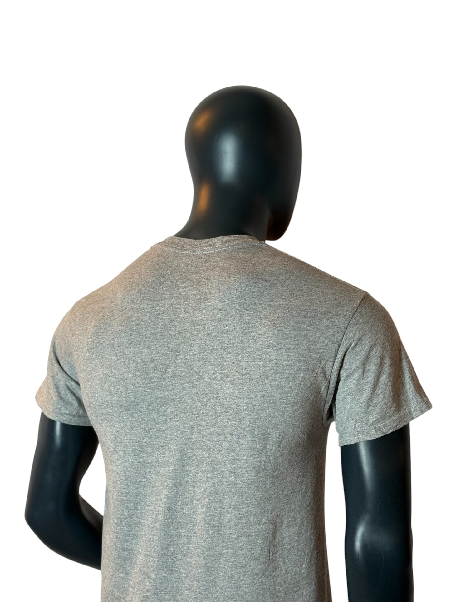 Jackie Strong 24 Basketball T-Shirt Vintage Style Grey Size M