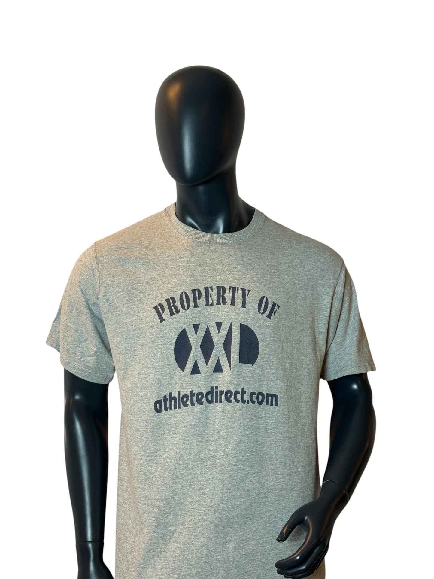 Vintage Athletic Direct “Property of XXL” T-Shirt Grey Size XXL