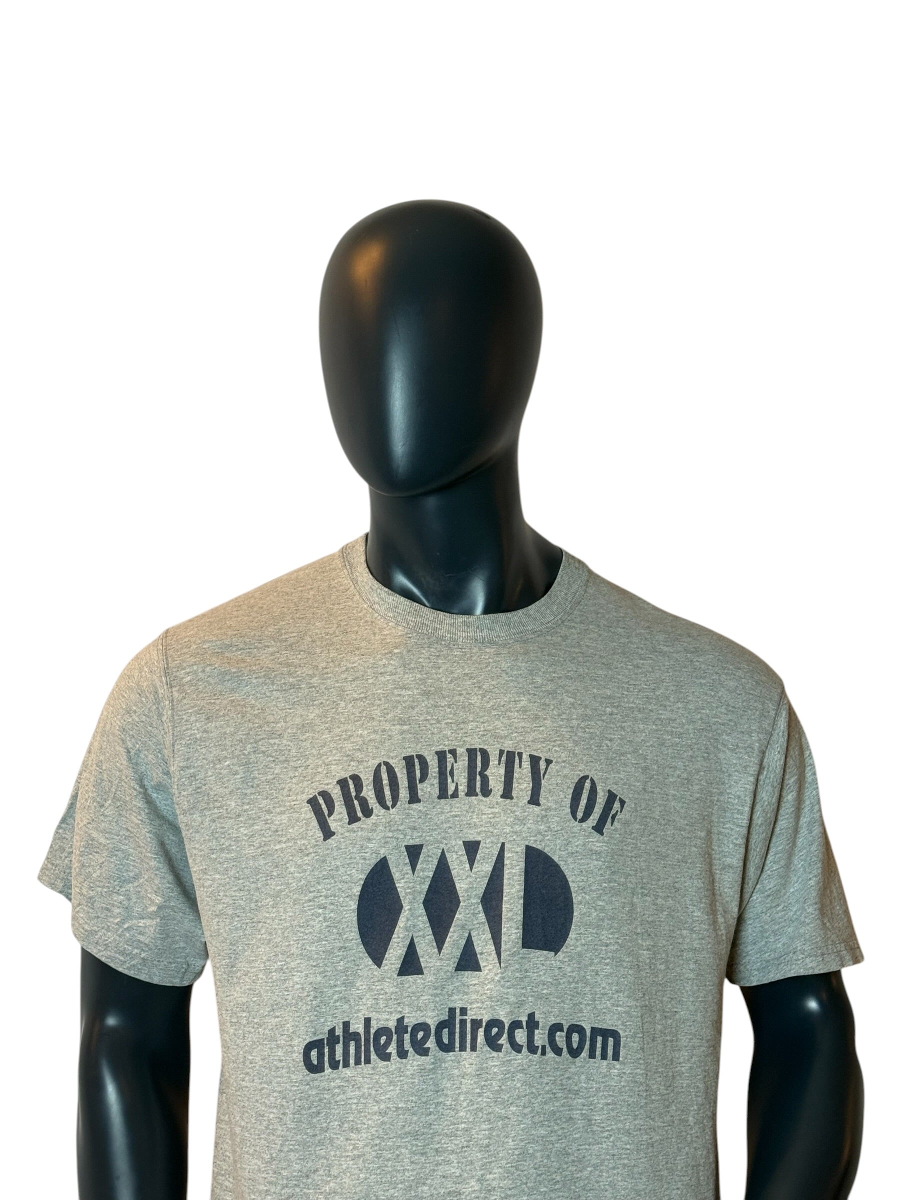 Vintage Athletic Direct Property of XXL T-Shirt Grey