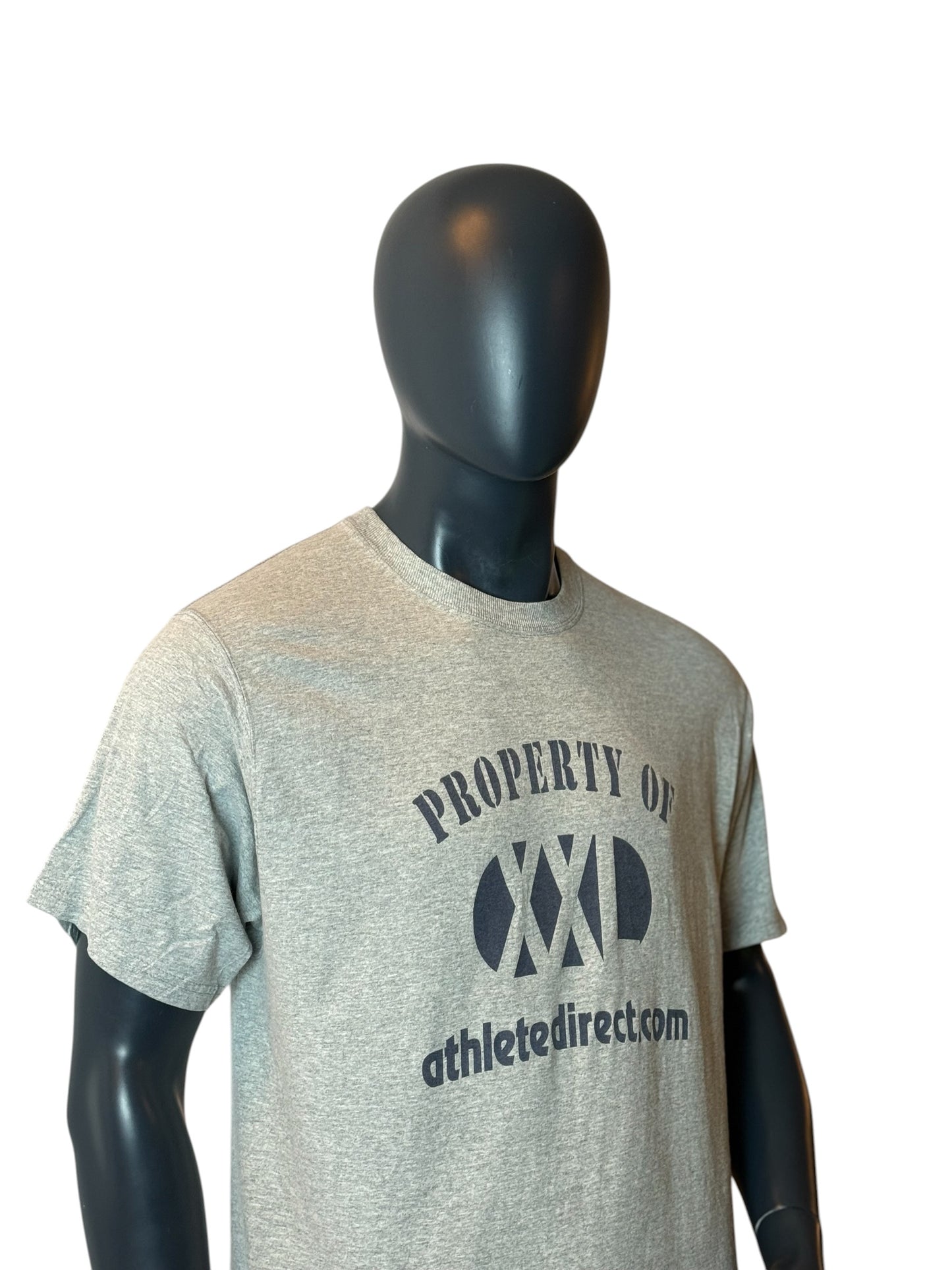 Vintage Athletic Direct “Property of XXL” T-Shirt Grey Size XXL