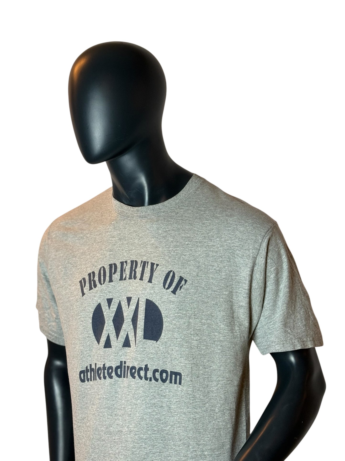 Vintage Athletic Direct “Property of XXL” T-Shirt Grey Size XXL