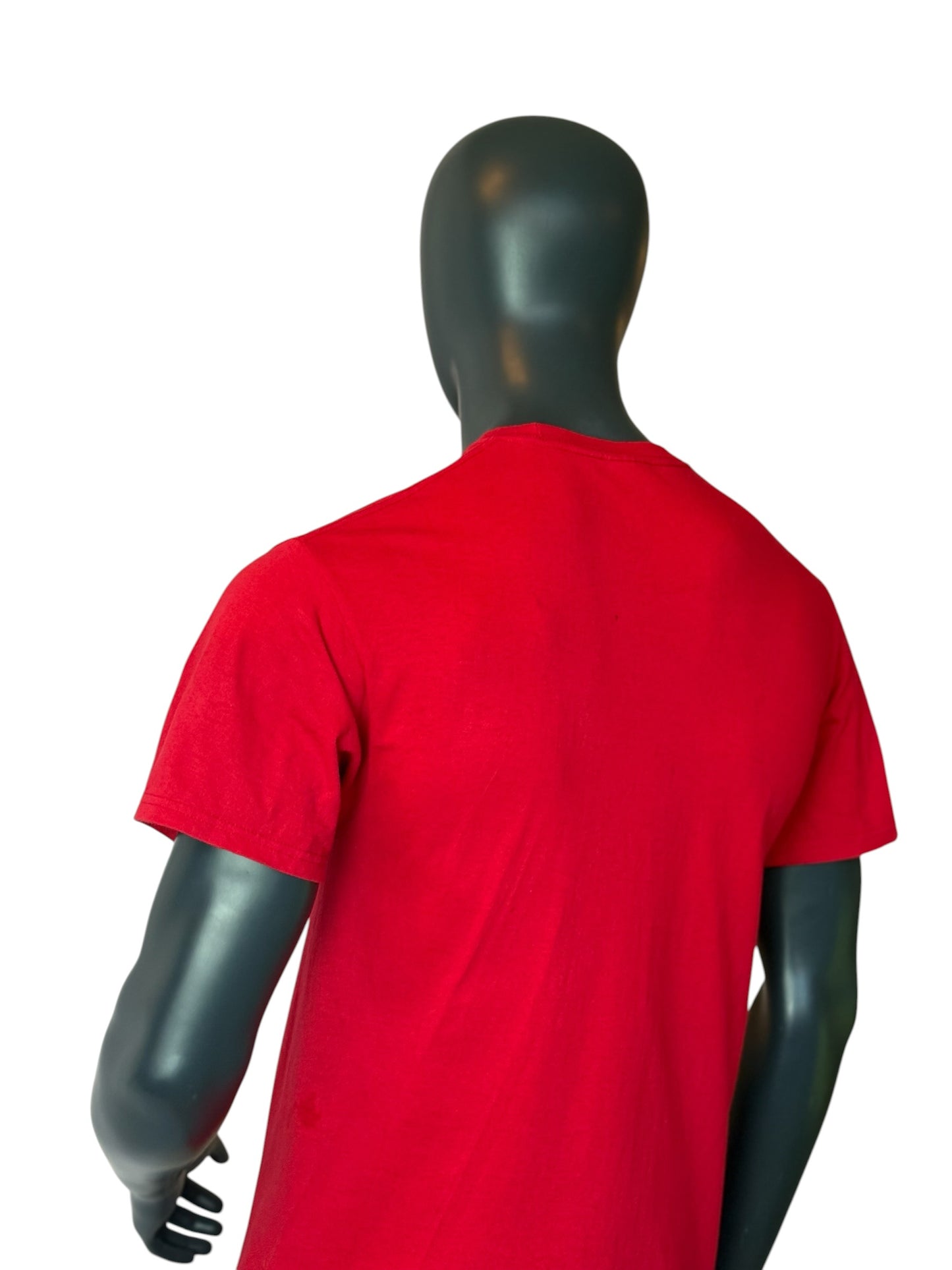 Vintage District 10 Champions T Shirt Red Graphic 2022 Size M