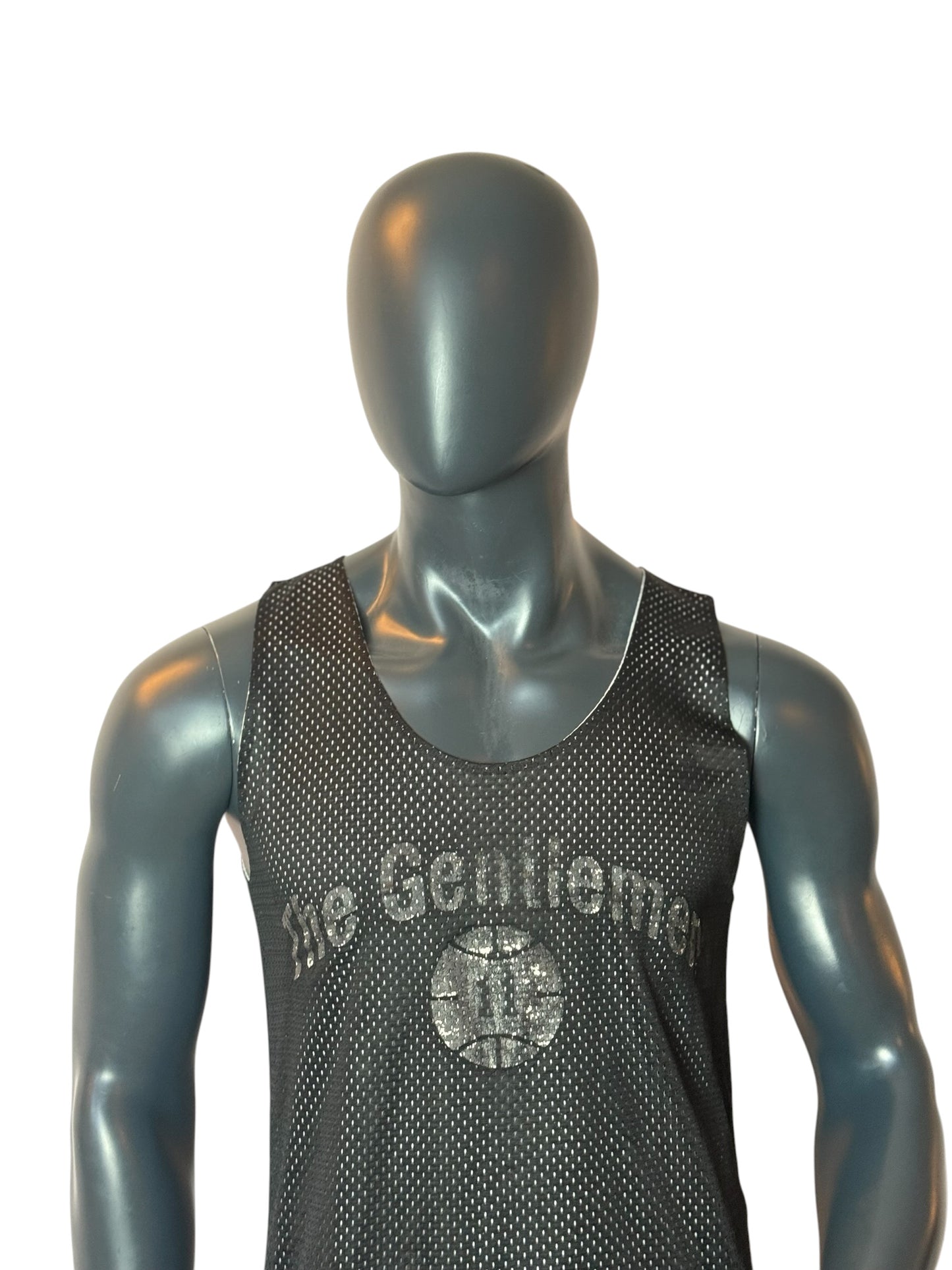 The Gentlemen Basketball Mesh Jersey Vintage Black Number 11 Tom Size L