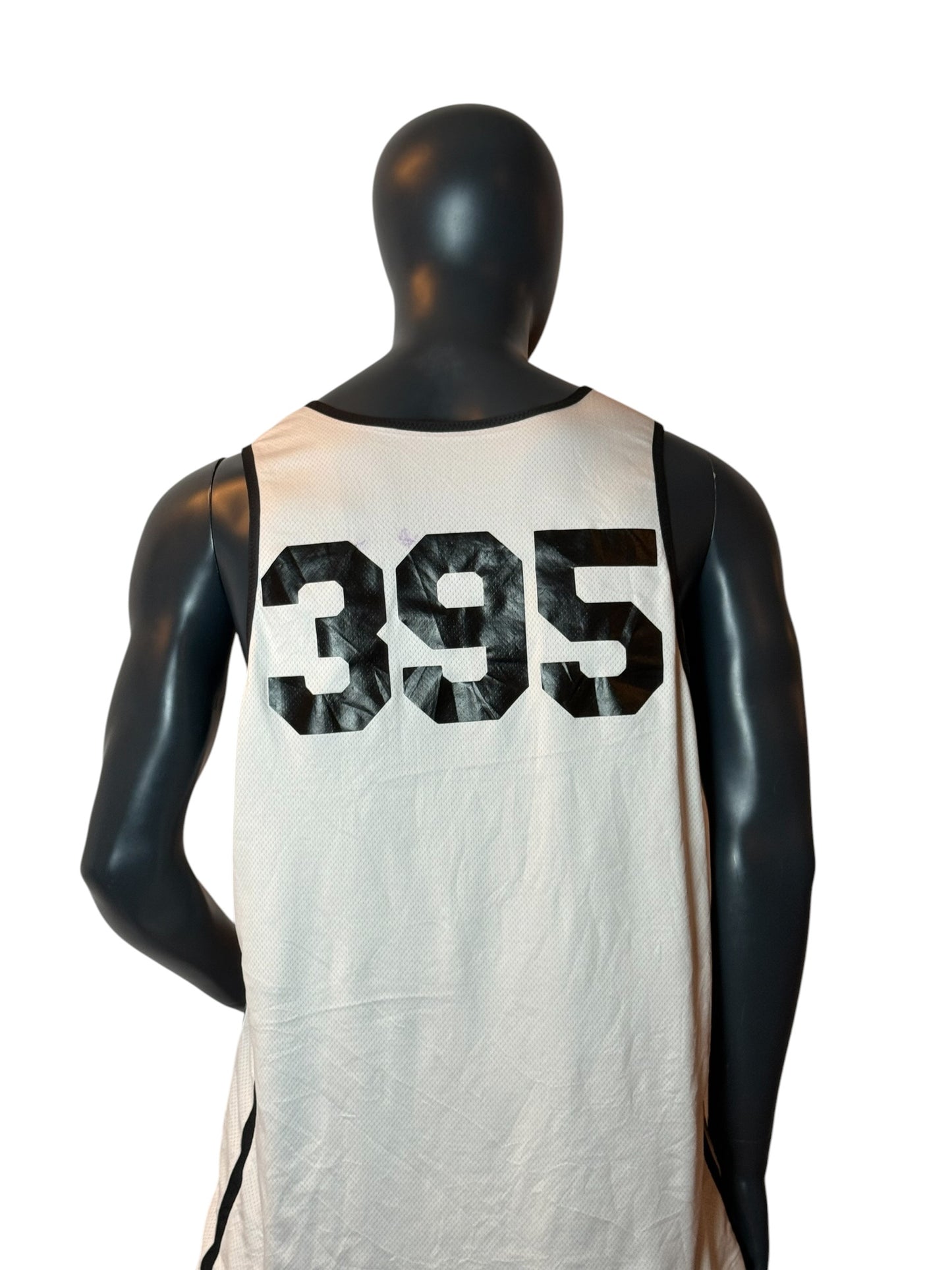 Maillot réversible de basket Nike Princeton XXL Vintage Rétro 2 en 1 Noir & Blanc