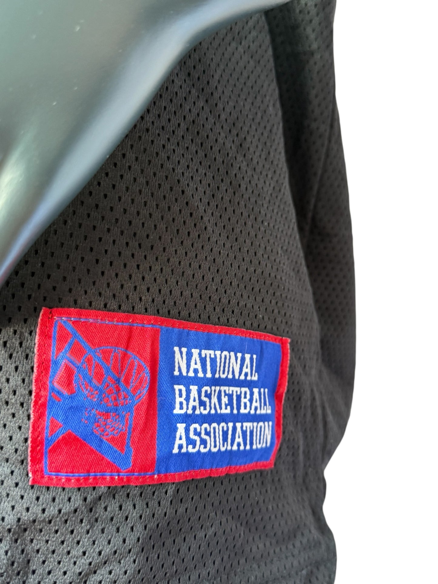 Vintage NBA All Teams Jersey Multi Logo Basketball Tank Top Retro Streetwear Black Size XXL