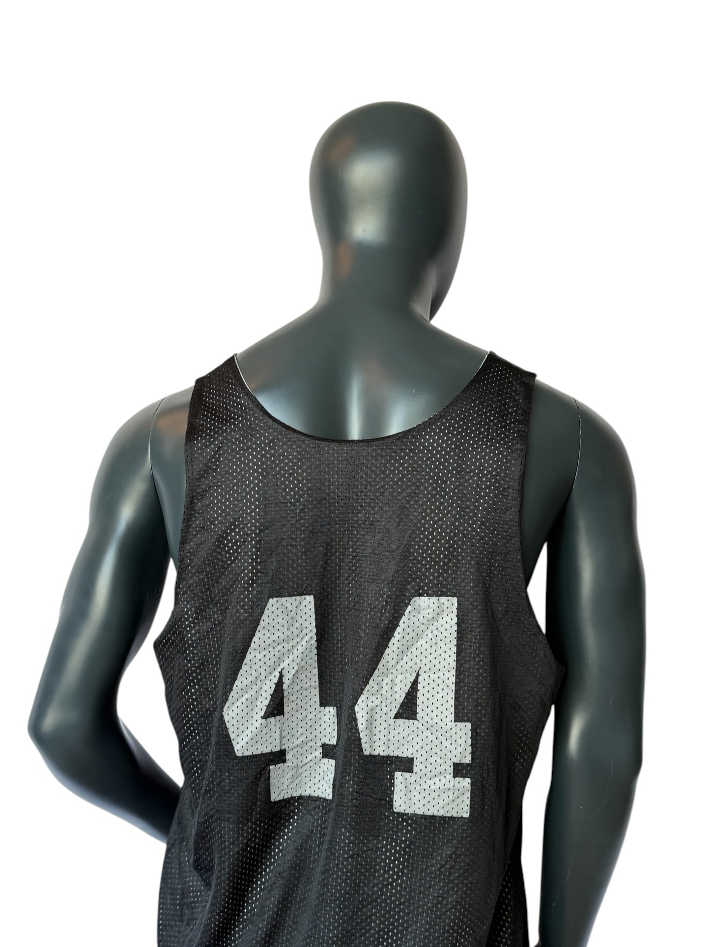 Vintage Warhawk Basketball Reversible Jersey Double Face Retro College Style Black/White Size M