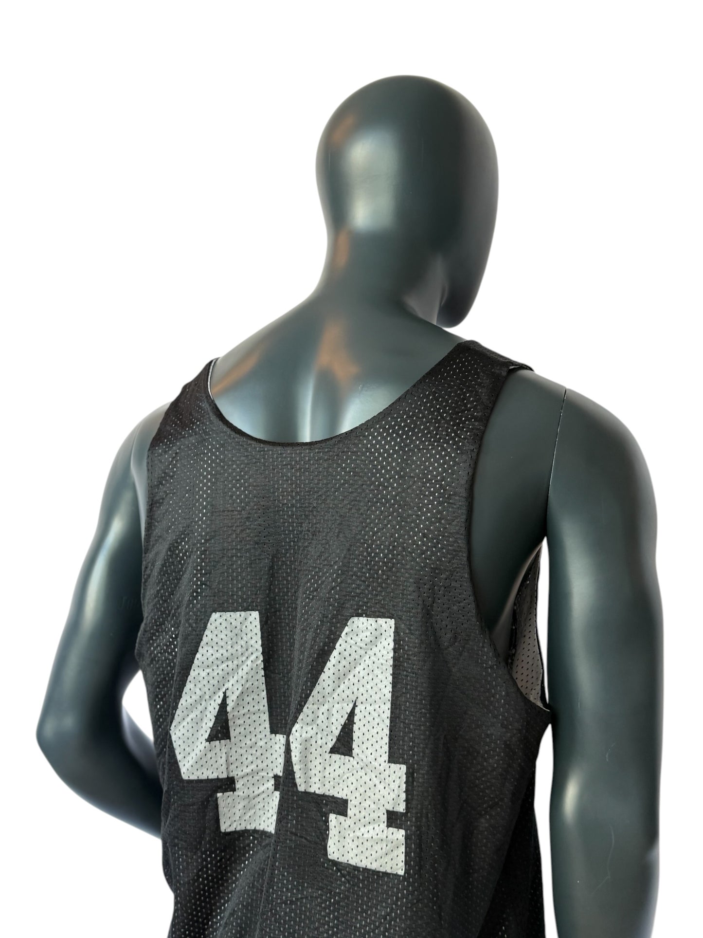 Vintage Warhawk Basketball Reversible Jersey Double Face Retro College Style Black/White Size M