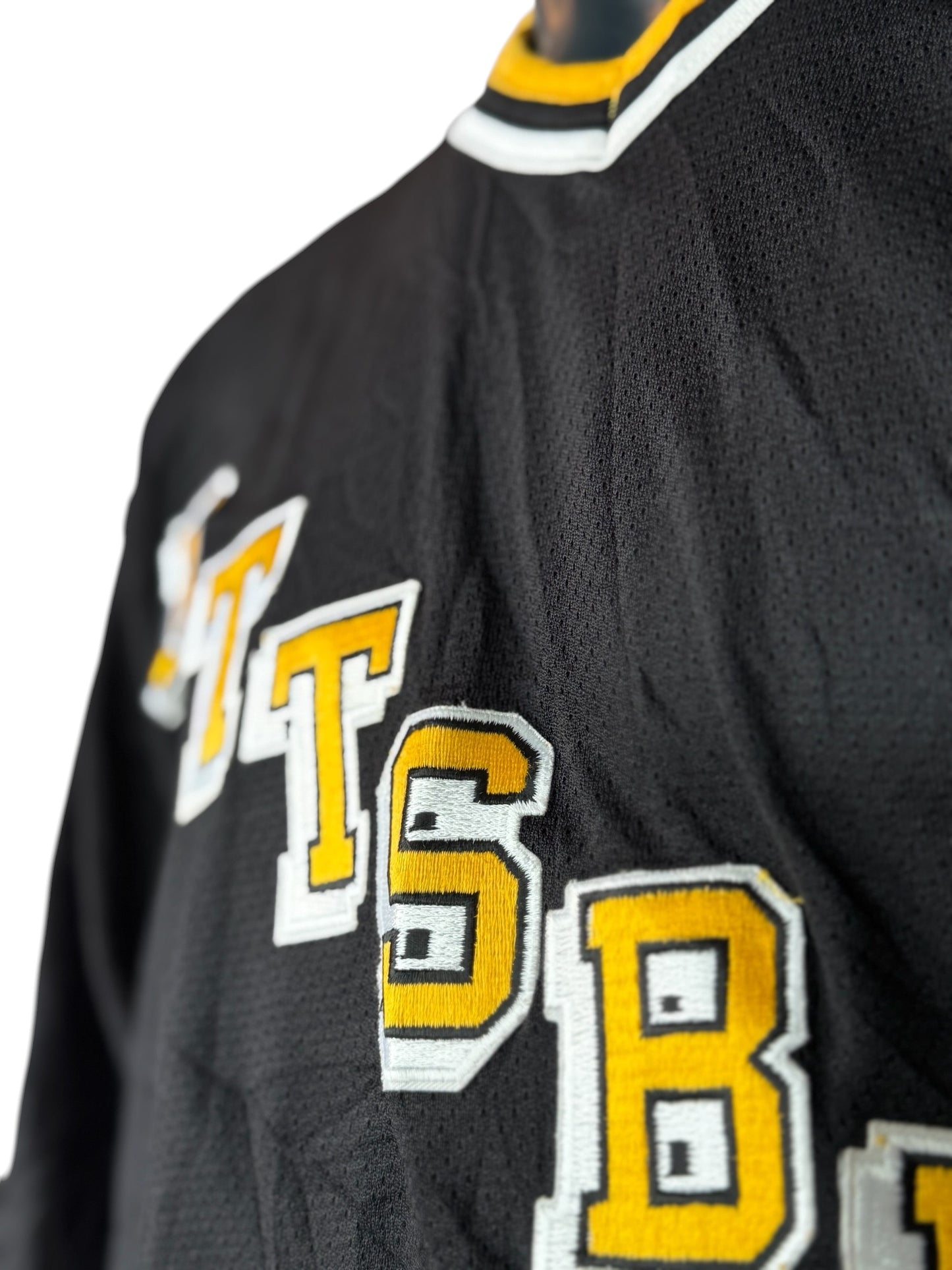 Vintage Pittsburgh Penguins Hockey Jersey Schwarz Gelb NHL Style Streetwear Oversized Unisex – RetroPieces