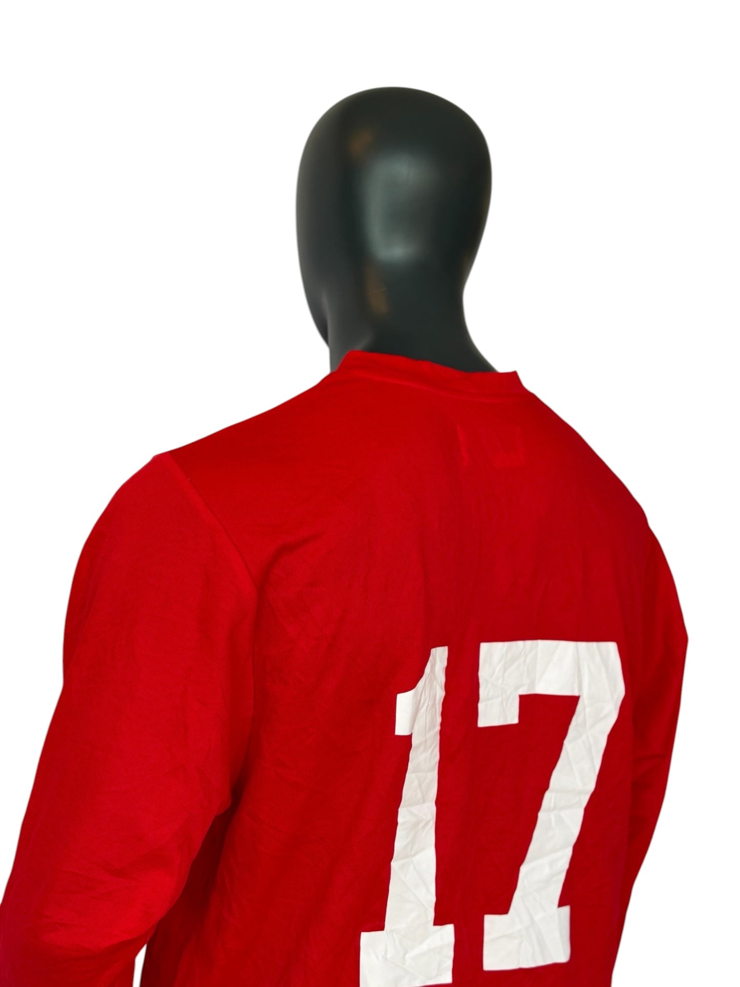 Vintage Belle Tire Detroit Hockey Jersey Red CCM Size M