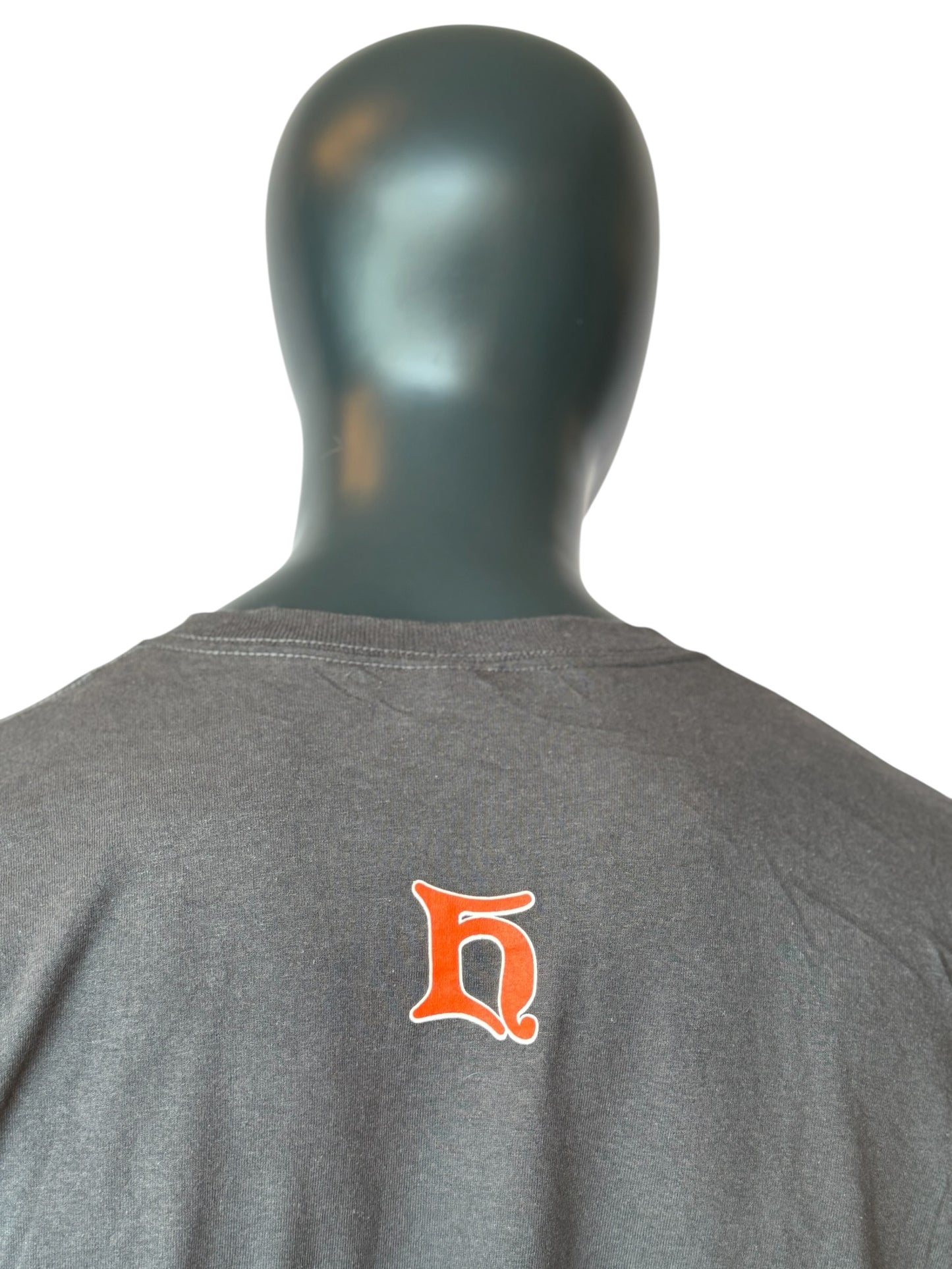 Vintage Heidelberg University T-Shirt Grau College Print Oversized Streetwear Retro Unisex Size 2XL