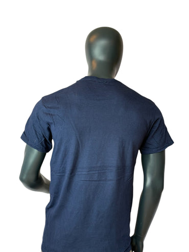 T-shirt vintage NYPD bleu marine logo New York Police Department streetwear taille M
