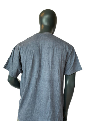 T-shirt vintage New York Yankees gris MLB Majestic logo grand imprimé taille XL