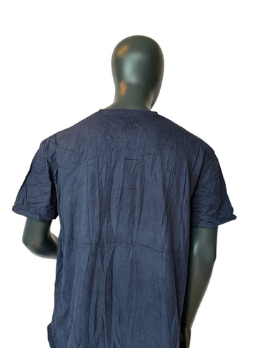 T-shirt Vintage Atlanta Braves Champions des Séries Mondiales 2021 Bleu marine Taille XXL