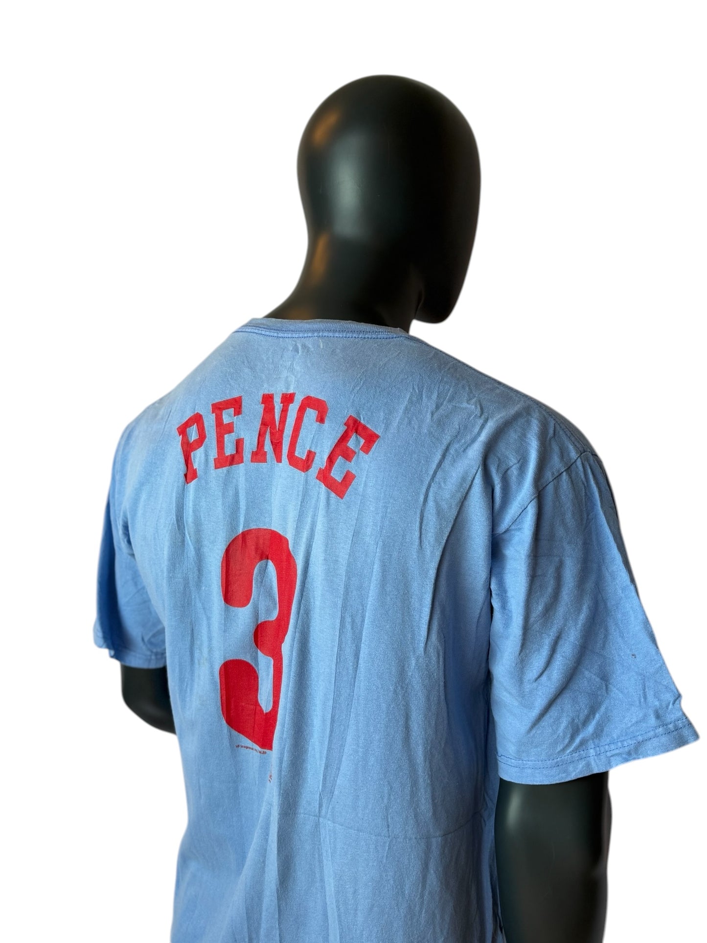 Vintage Philadelphia Phillies Bryce Harper T Shirt Baby Blue Size L