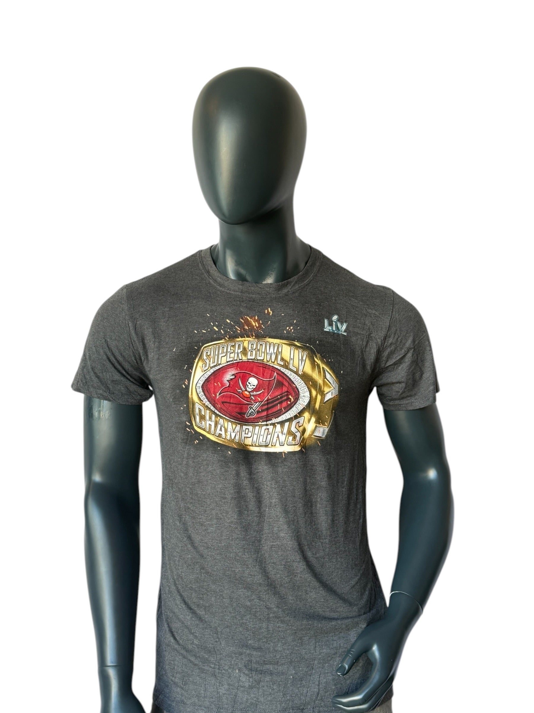 Vintage Super Bowl LV Champions T Shirt Tampa Bay Buccaneers