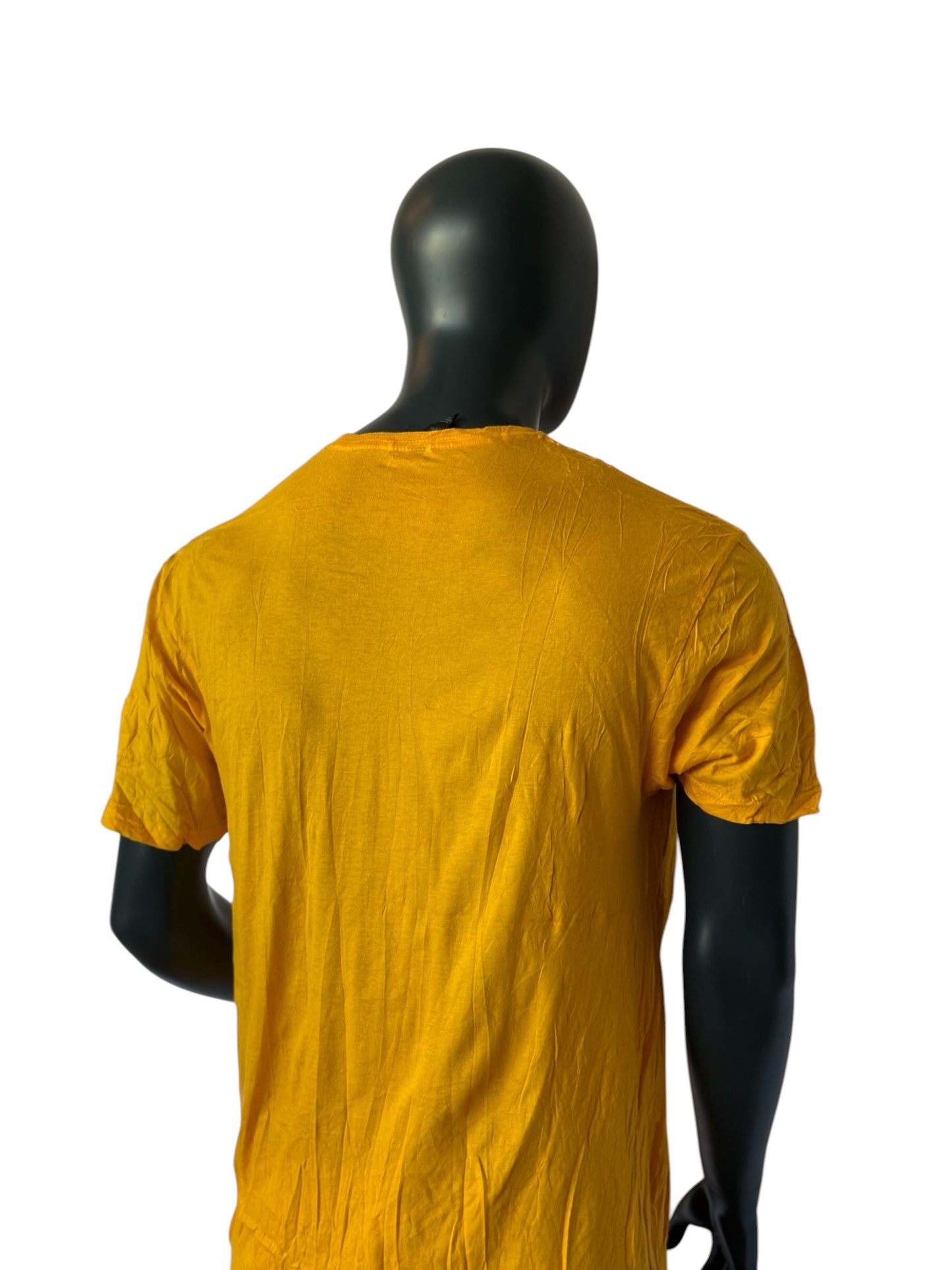 Vintage Coca Cola Iona Gaels Gold Rush Basketball T Shirt Gelb NCAA Size L