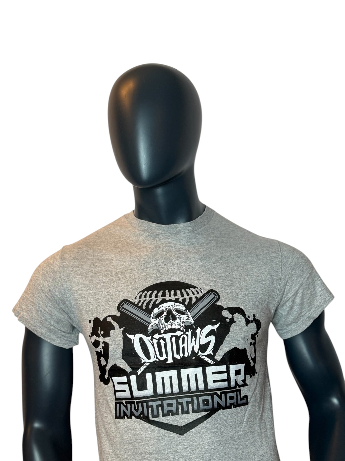 Outlaws Summer Invitational Vintage T-Shirt Grau Size S