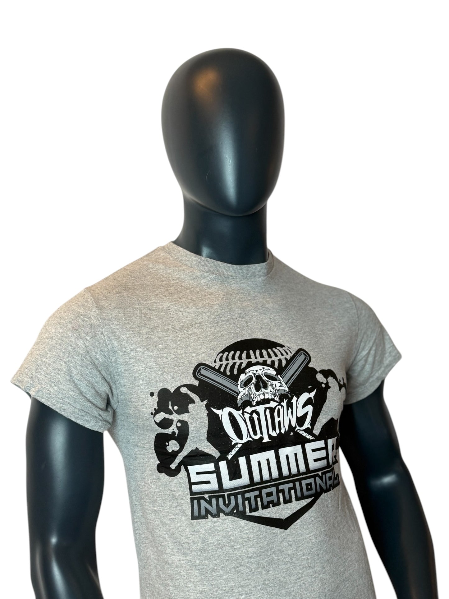 Outlaws Summer Invitational Vintage T-Shirt Grau Size S