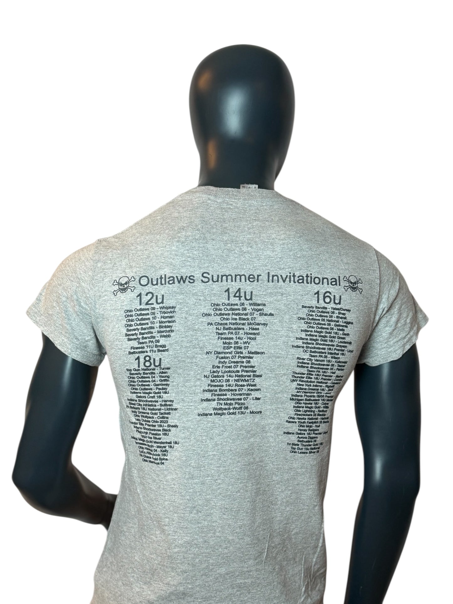 Outlaws Summer Invitational Vintage T-Shirt Grau Size S