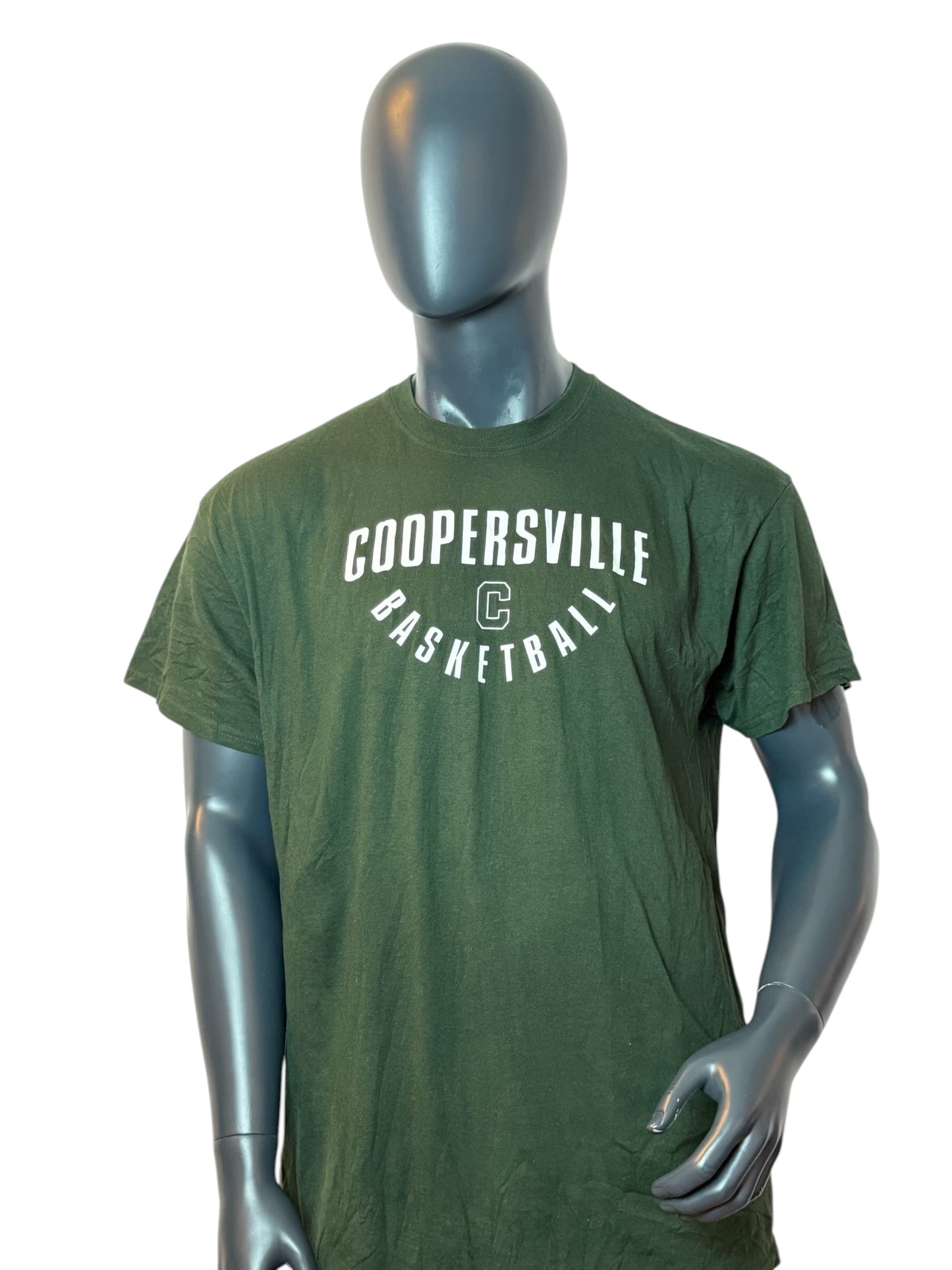 Coopersville Basketball Vintage T-Shirt Grün Size XL