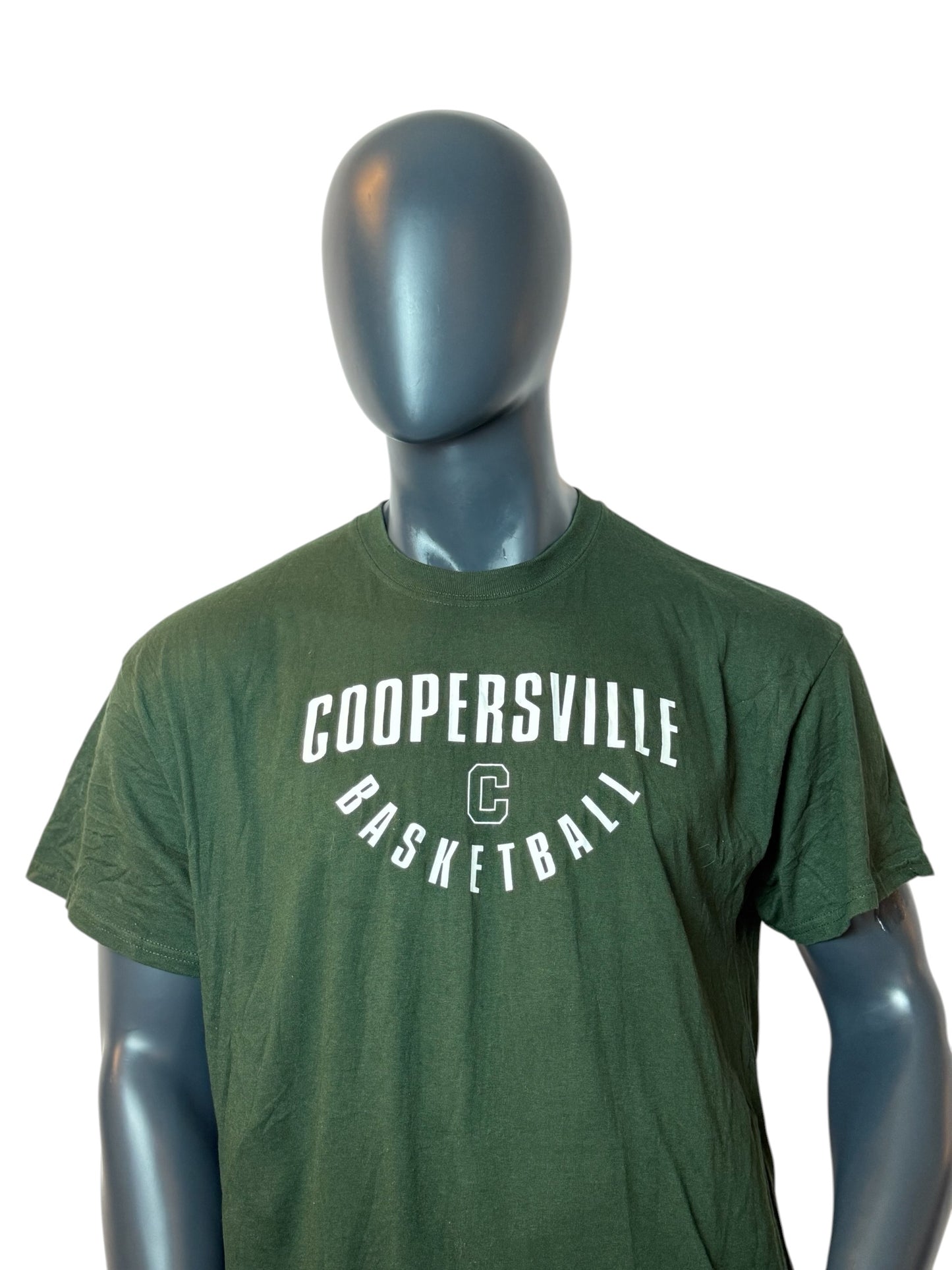 Coopersville Basketball Vintage T-Shirt Grün Size XL